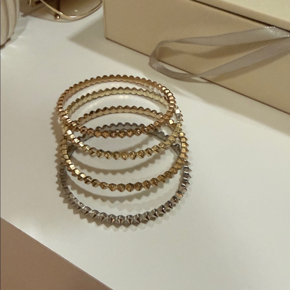 Kendra Scott Gold and Silver Bracelet Set